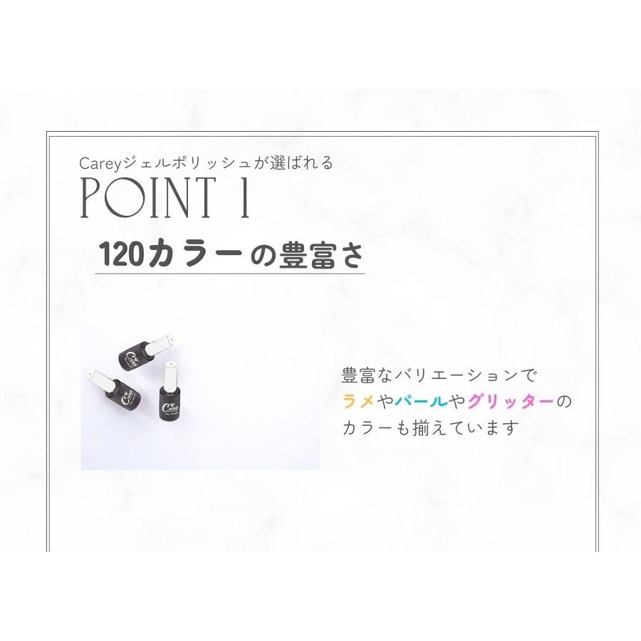 ☆Careyカラージェル135色セット☆ジェルネイル xincollarchart1.png