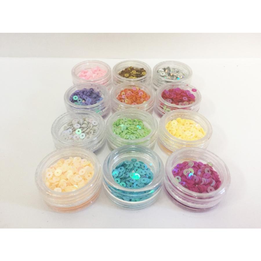 ホログラム ラウンド 12個セット ネイルパーツ ジェルネイル