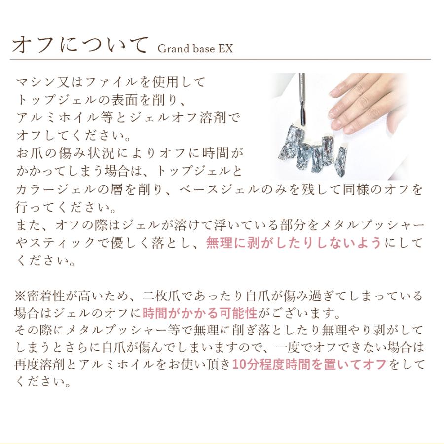 フィルイン 高品質サロン向け ベースジェル グランベース ポリッシュ