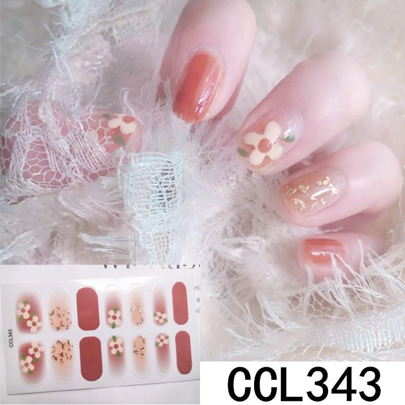 貼るだけ 簡単 ネイルシール 花柄 ジェルネイル ジェルネイルシール シール ネイルチップ ロゴ フラワー｜nail-city｜17