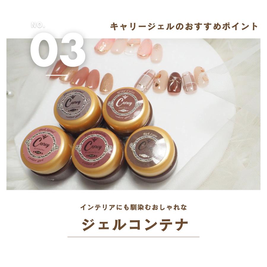 Carey ジェルネイルキット カラージェル セルフネイル ジェル Carey ジェルネイルキット カラージェル セルフネイル ジェル
