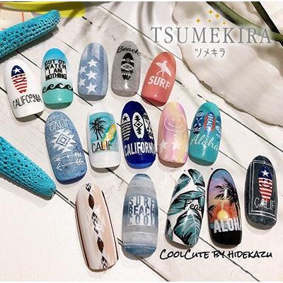 ネイルシール ツメキラ Hidekazu プロデュース4 ビーチスタイル カリフォルニアサーフ Nn Hdk 104 6 スタジオ ネイル 通販 Yahoo ショッピング