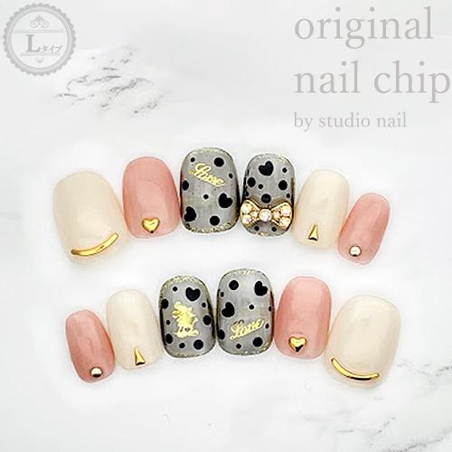 即納 メール便送料無料 ネイルチップ ショート ジェルコーティング付き ショート ミッキー リボン ホワイト ピンク 12枚入 ラウンドl E スタジオネイル 通販 Yahoo ショッピング