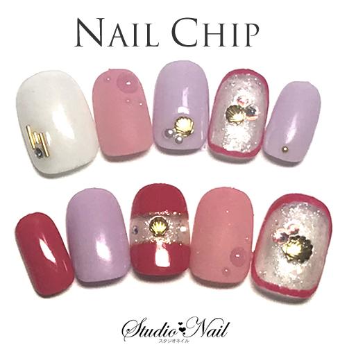 即納 メール便送料無料 ネイルチップ ショート ジェルネイルチップ ホワイト ピンク パープル マゼンダ 水滴 マット シェルデザイン ネイルチップ10枚入り O06 スタジオネイル 通販 Yahoo ショッピング