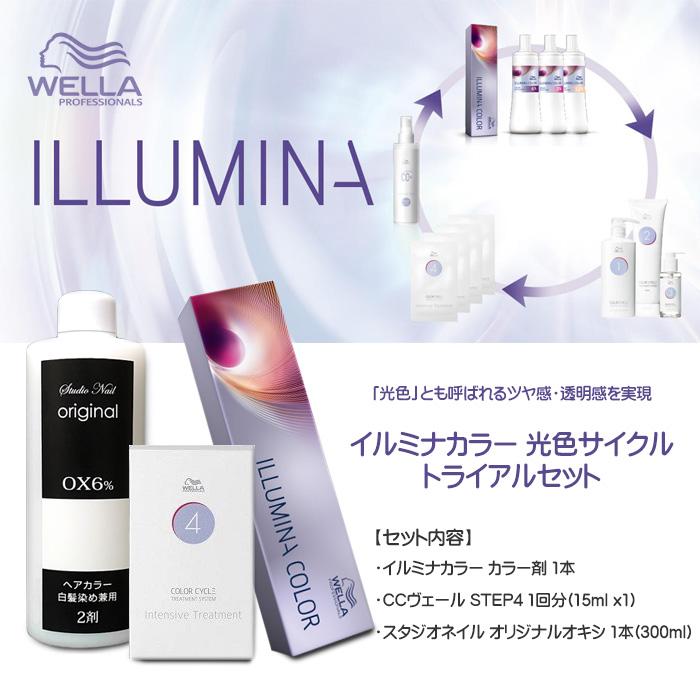 イルミナカラー　72本セット　☆夏最後の棚卸しセール☆ ILLUMINA COLOR ウエラ イルミナカラー 光色サイクル トライアルセット