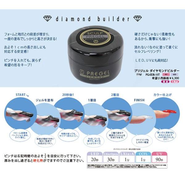 PREGEL ダイヤモンドビルダー 15g プリジェル メール便無料(DM) 海外