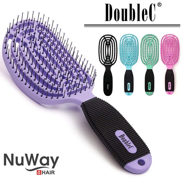 NuWay Double C ヘアブラシ ダブルC ニューウェイ(SIB) 海外