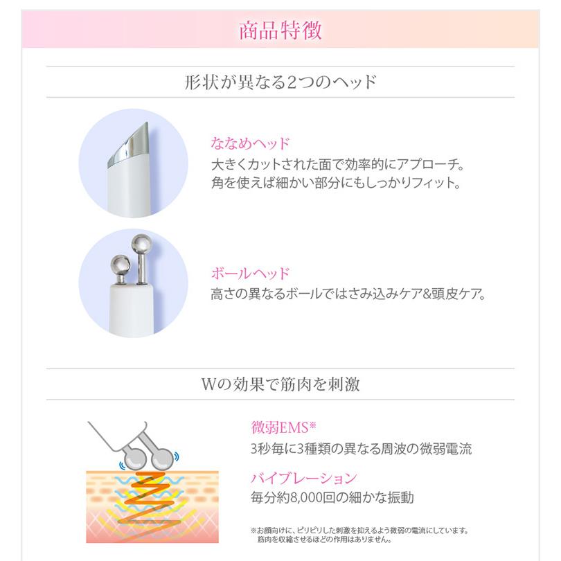 ブランフィーネ ダブルブースター Branfine double booster EMS ハンディ美顔器(SIB) 海外×の画像