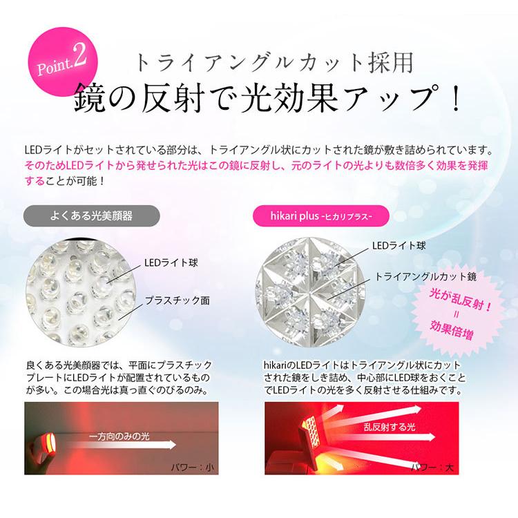 美ルル ヒカリプラス KRD1052 belulu フォトフェイシャルLEDミラー(SIB