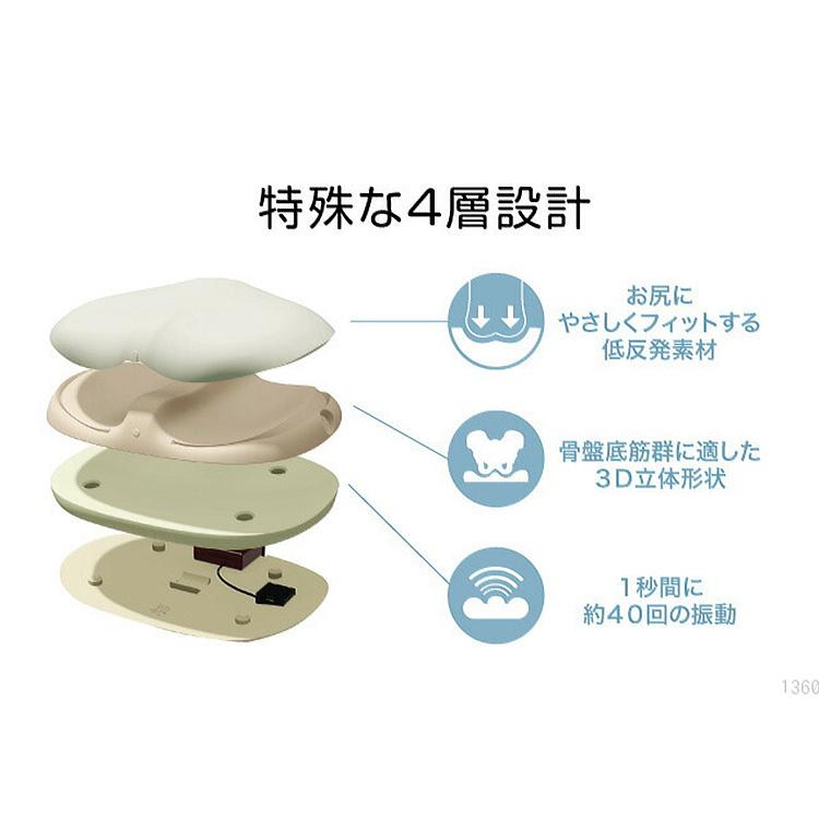骨盤底筋エクササイズクッション キュットブル CUTEBLE 男女兼用(SIB) 海外×の画像