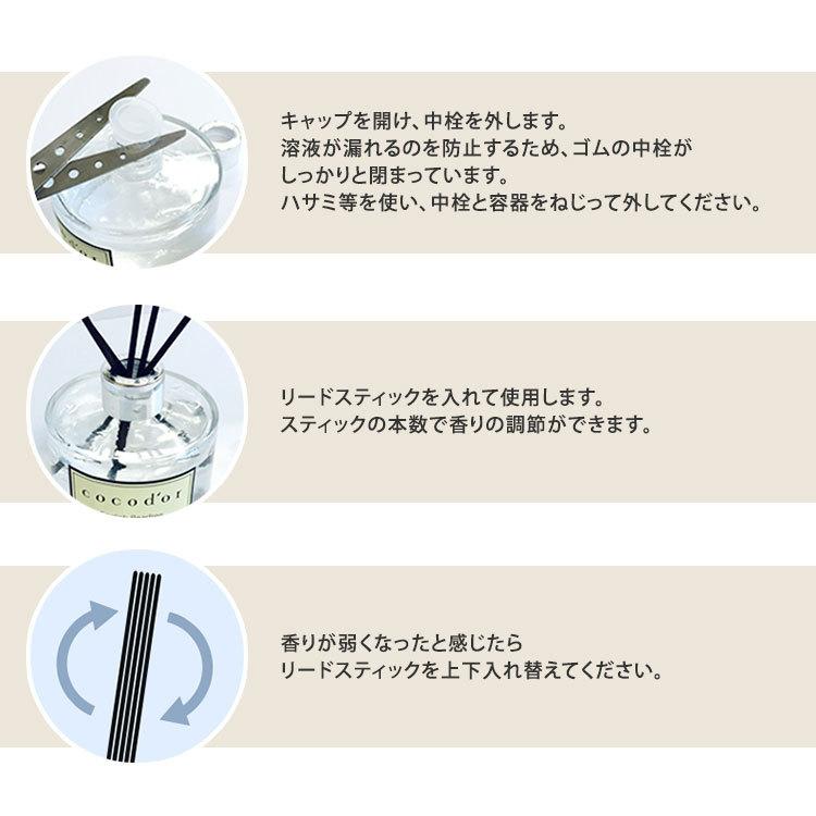 ココドール ブラックエディション リードディフューザー 500mL cocodor