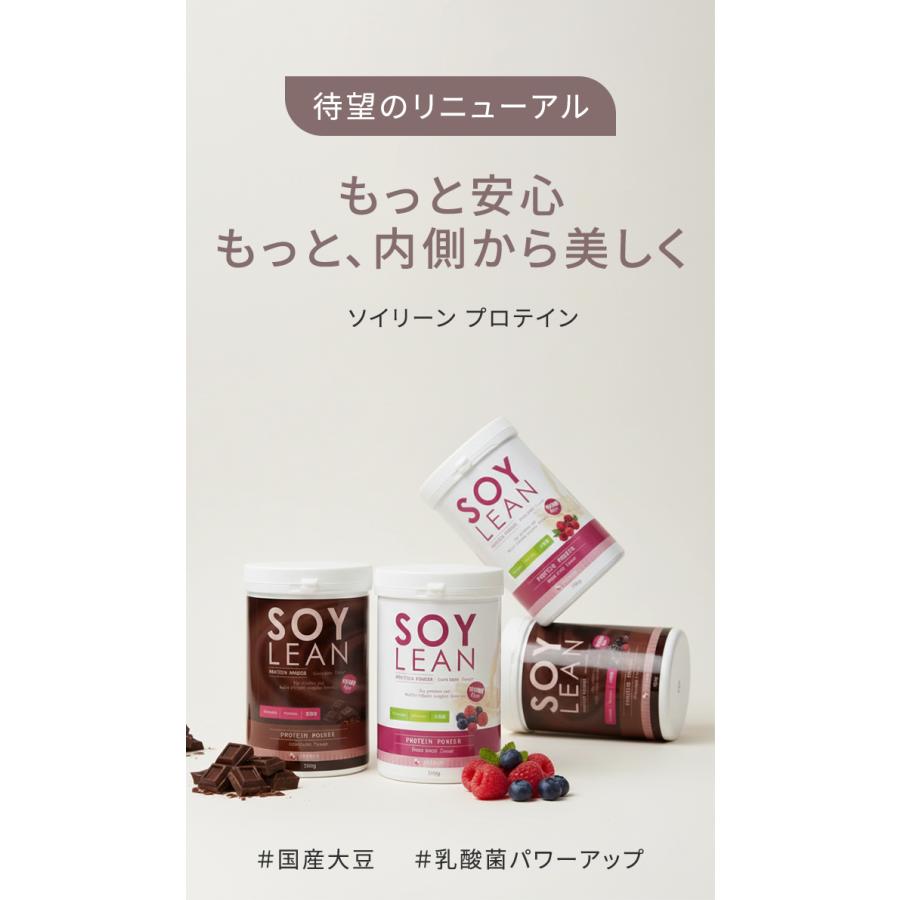 ソラーチェ ソイリーン ソイプロテイン 女性 ダイエット プロテイン ソイ 置き換え 美味しい 乳酸菌 無添加 乳糖フリー 国内製造大豆 solace 360g(SIB)海外×の画像