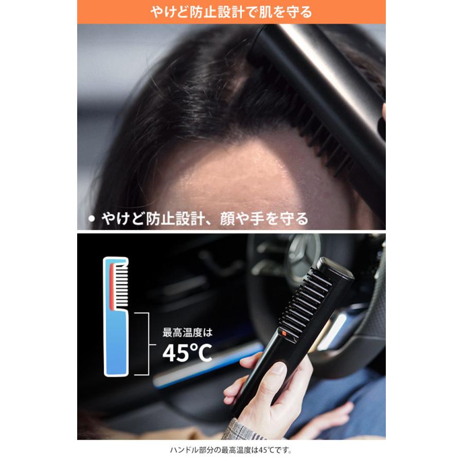 A-63 ブラシアイロン コードレス ヘアアイロン(SIB) 海外