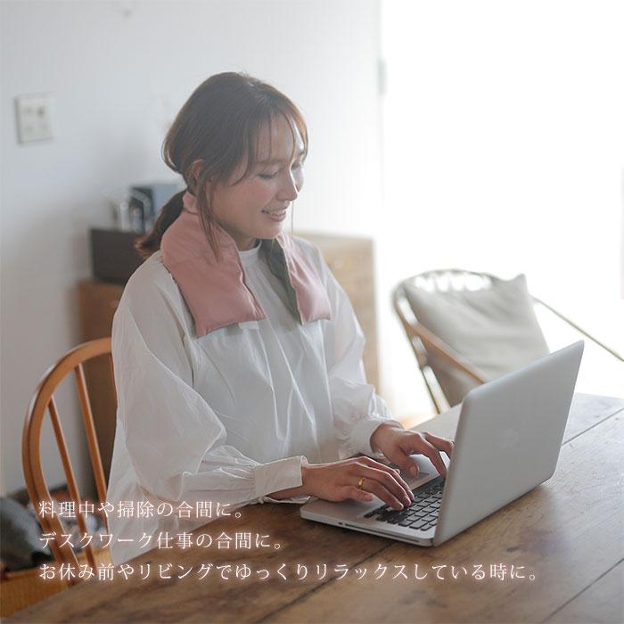 ワロマハーブ 和温香 首肩用パッド WARoMaHERB ハーブ 温め 冷却 首 肩 パッド 冷え性 温かグッズ 国産 温冷 ホットパッド (SIB) 海外×の画像