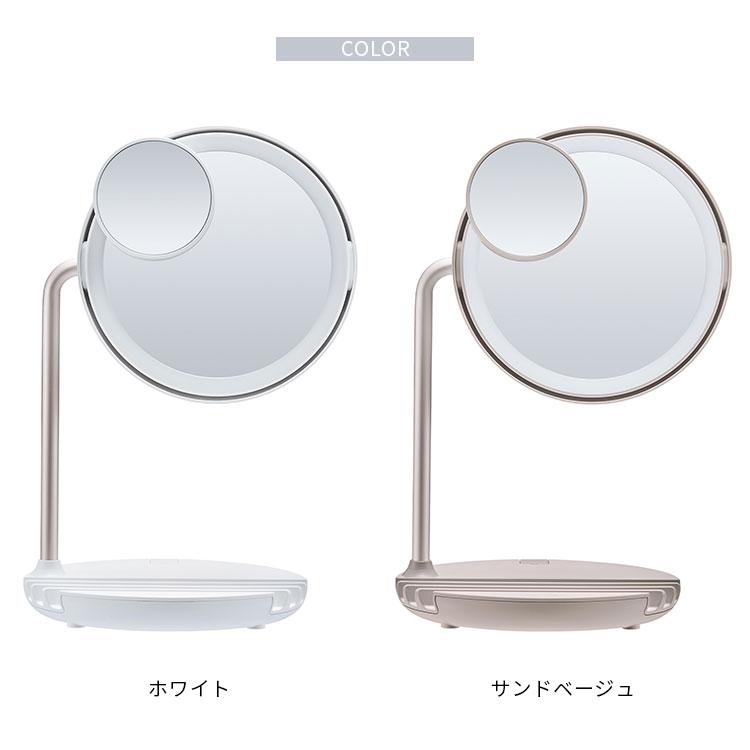 フェイスタオルおまけ付 FESTINO 充電式 LED ファンミラー Charging LED Fan Mirror フェスティノ (SIB) 海外×の画像