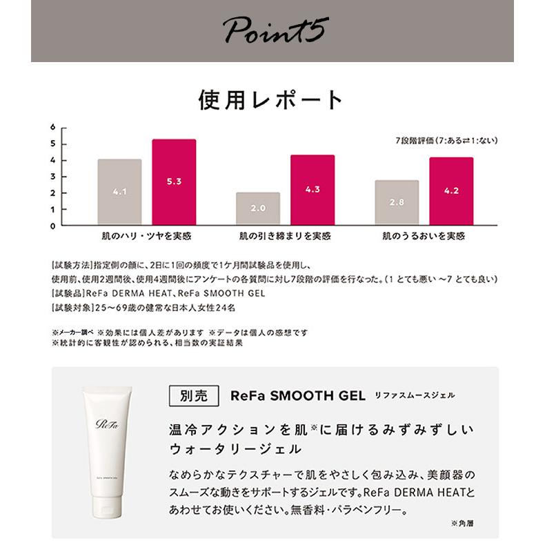 MTG正規販売店 ReFa DERMA HEAT リファダーマヒート DERMAHEAT 美顔器 
