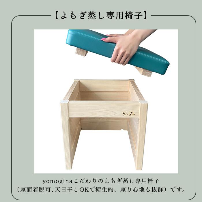 yomogina よもぎ蒸し 家庭用セット ヨモギーナ よもぎ蒸しセット 日本製  メーカー直送 代引き不可 海外×の画像