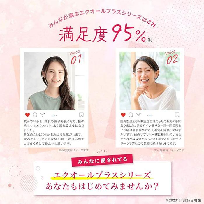 2個セット エクオールプラス 和漢 90粒 30日分 エクオール