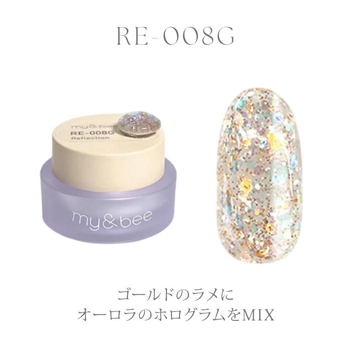 2個セット マイビー my＆bee カラージェル リフレクション 4g ジェル