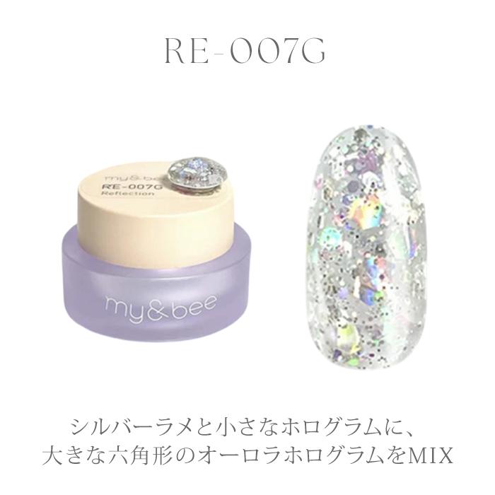 3個セット マイビー my＆bee カラージェル リフレクション 4g ジェル