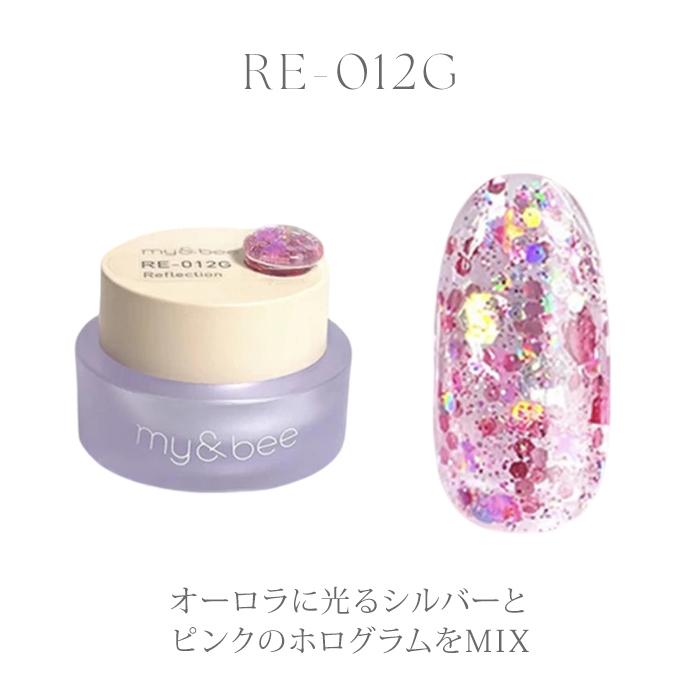 3個セット マイビー my＆bee カラージェル リフレクション 4g ジェル