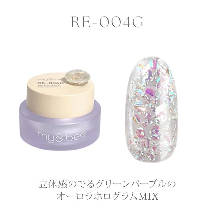 3個セット マイビー my＆bee カラージェル リフレクション 4g ジェル