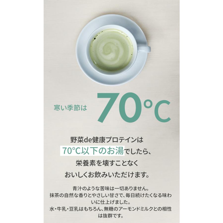 2個セット 野菜de健康プロテイン 抹茶 野菜で健康 プロテイン 