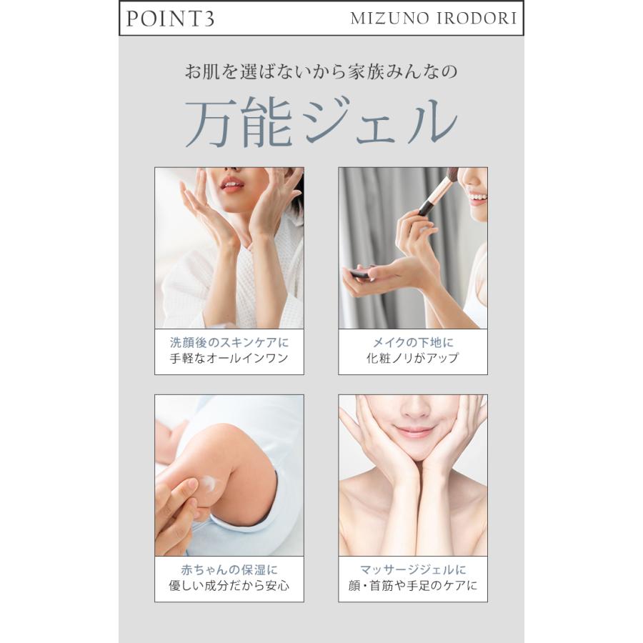 ナチュールアクアクリーム 水の彩 200g オールインワンジェル 保湿