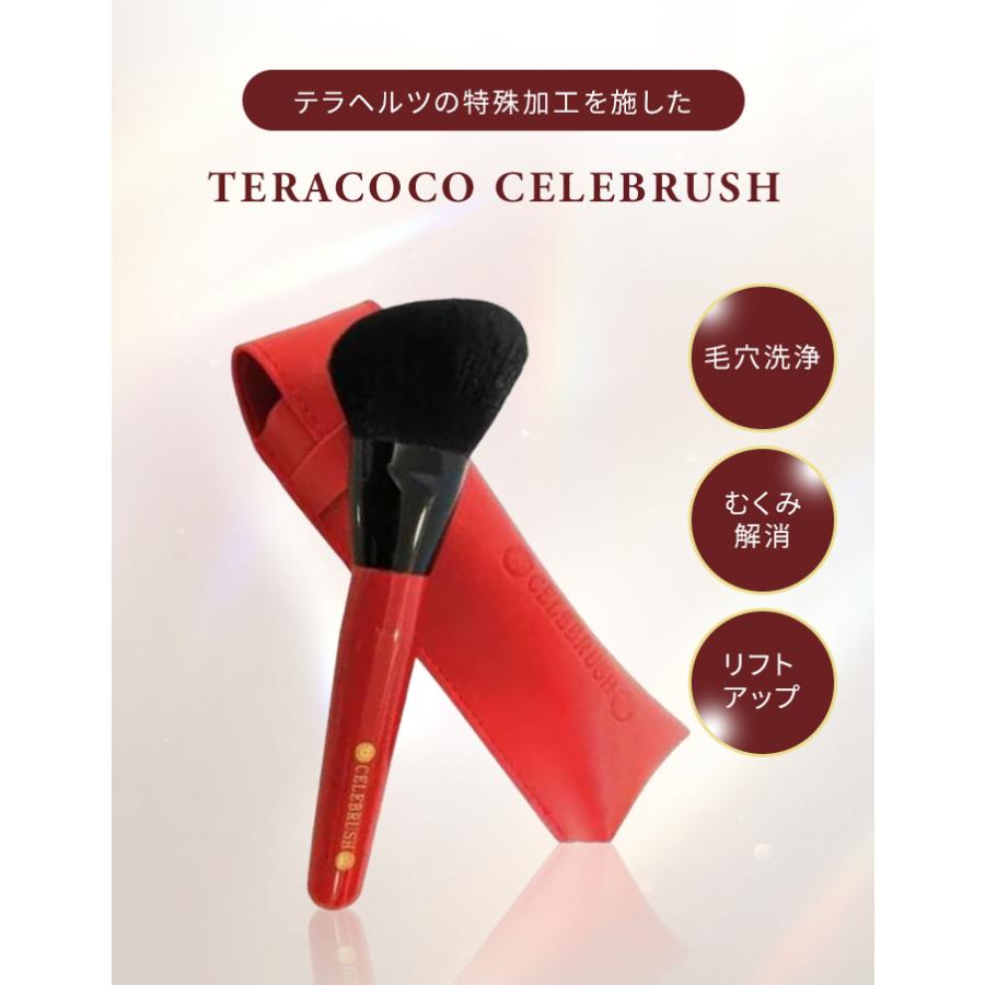 テラココセレブラシ TERACOCO CELEBRUSH テラヘルツブラシ メイク
