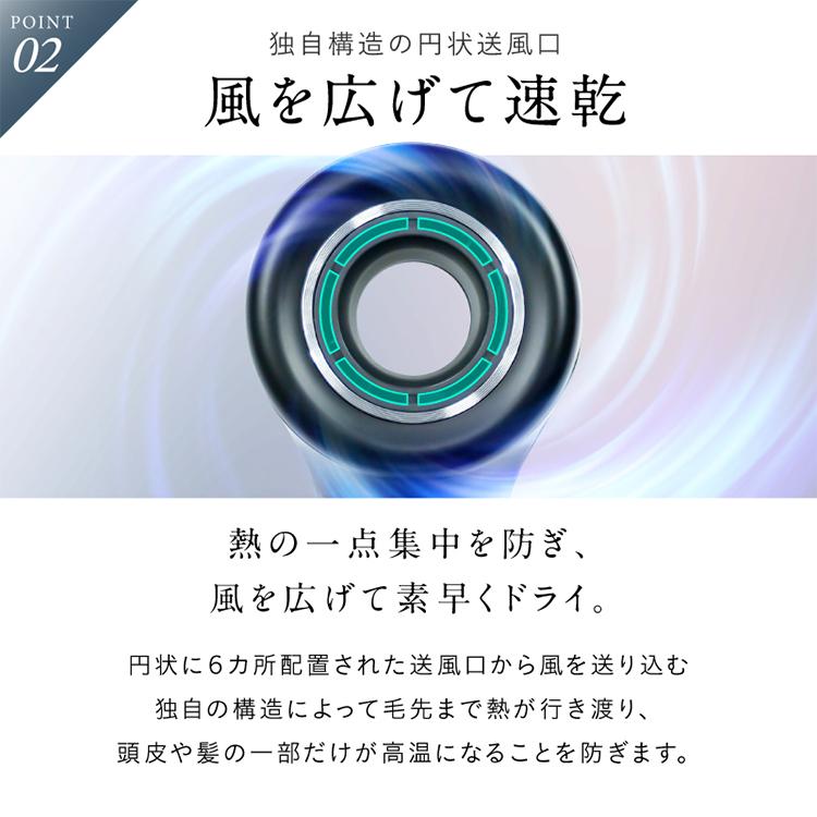 選べる特典 ドライヤー NIPLUX NP-HD25BK ヘアドライヤー ニップ