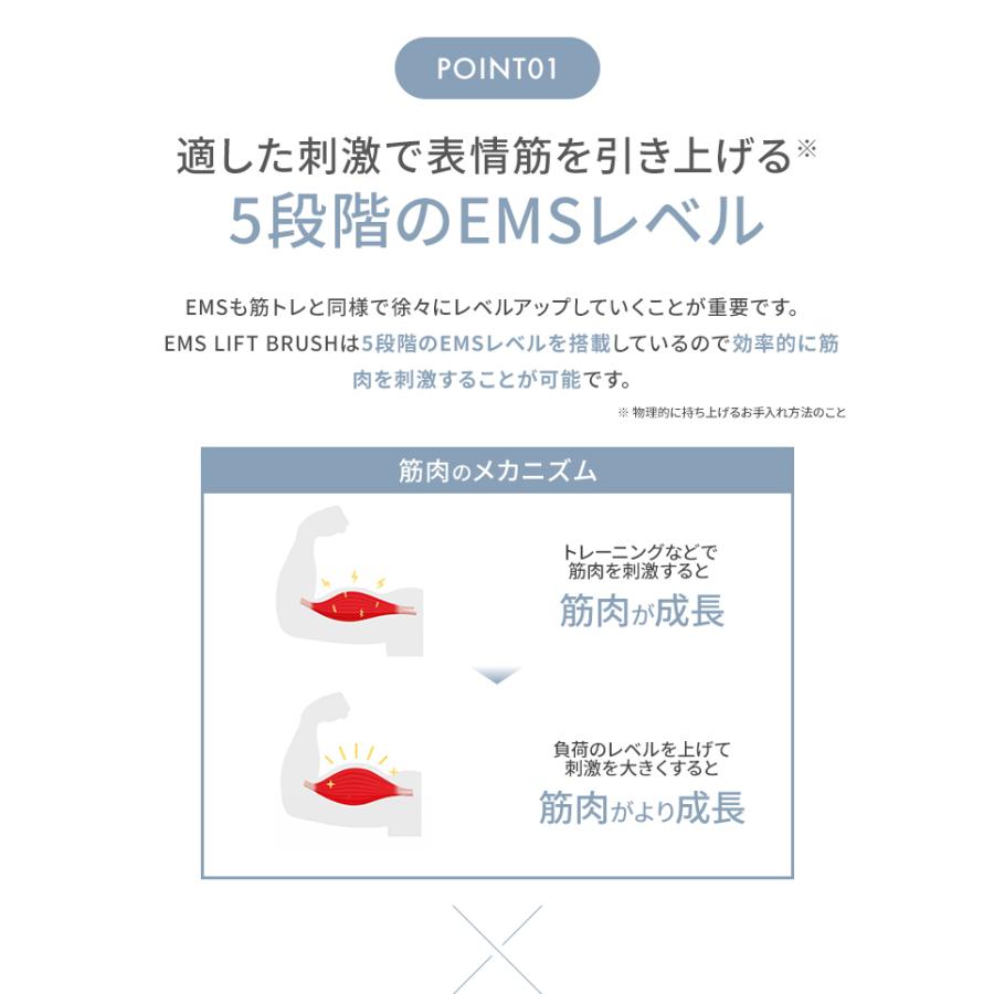 正規品 SALONIA サロニア EMSリフトブラシ 美顔器 ems リフトアップ