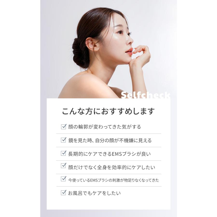 SALONIA サロニア EMS リフトブラシ 3Dケア 美顔器 ems リフトアップ
