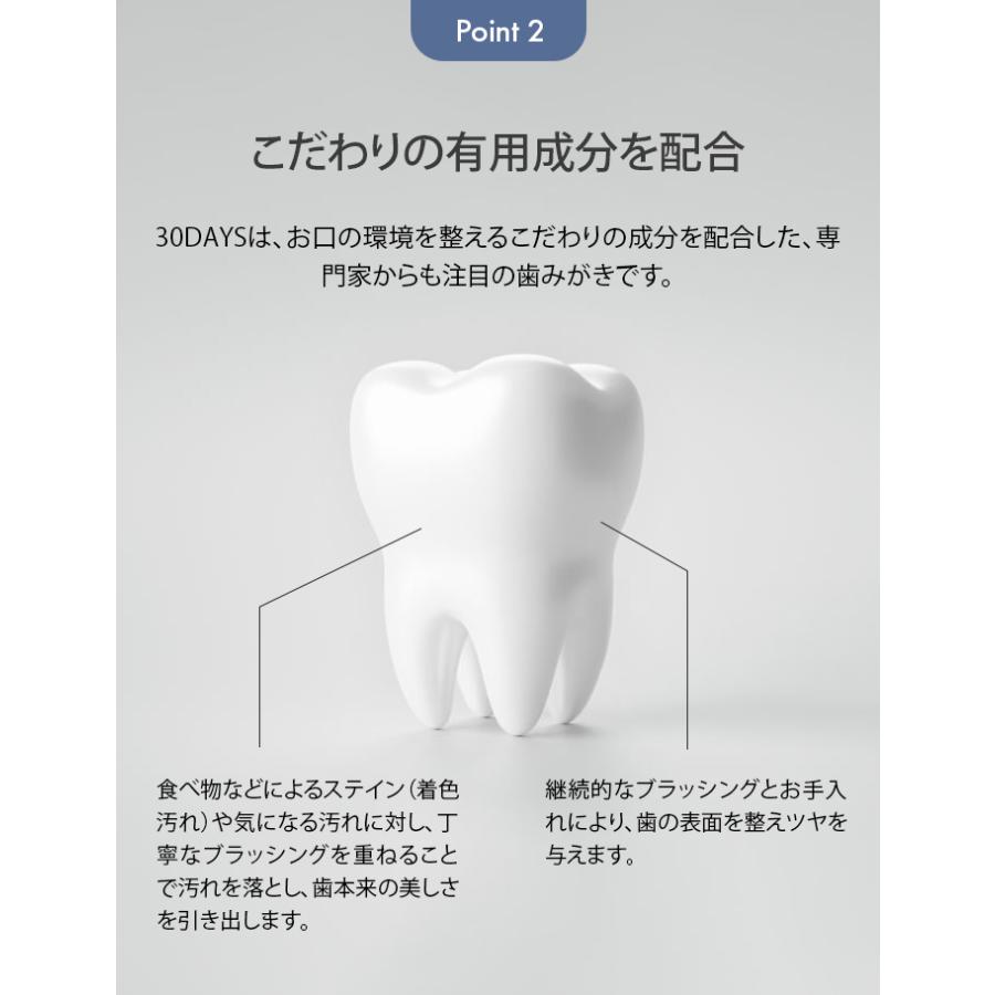 美歯口 30DAYS WHITENING KIT ホワイトハミガキ 歯磨き粉