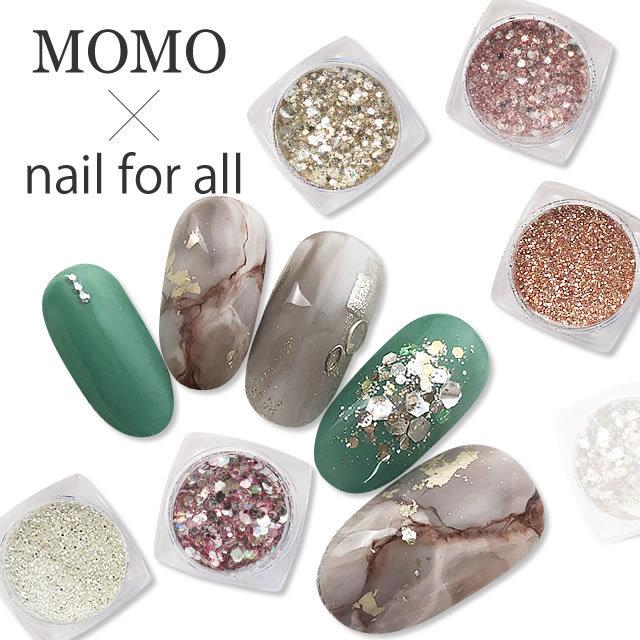 nail for all 公式 MOMOグリッター スターダスト 1g入 (メール便でも可