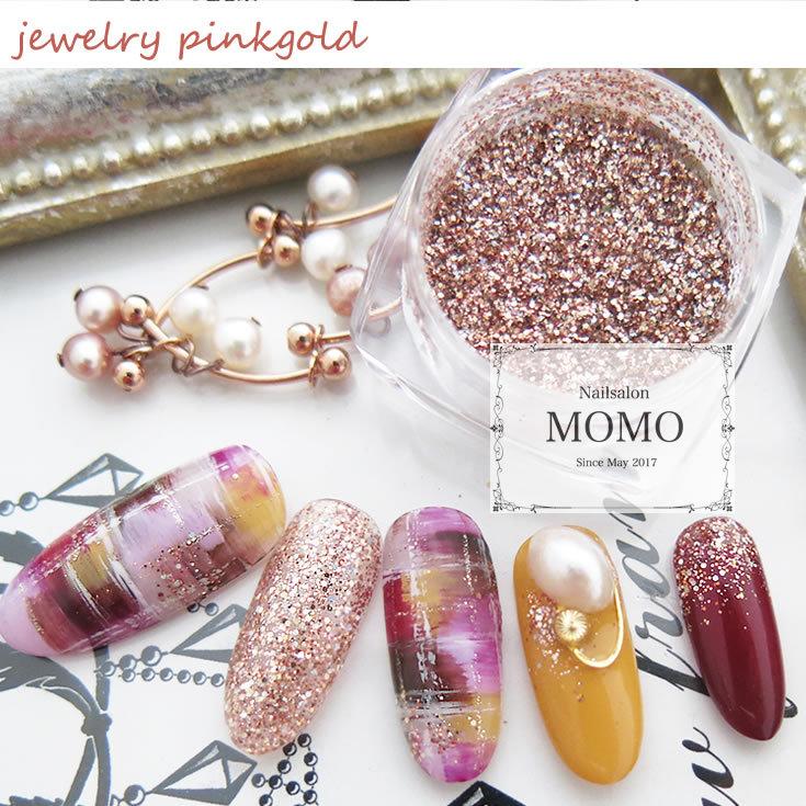nail for all 公式 MOMOミックスグリッター ジュエリー 1g入り (メール