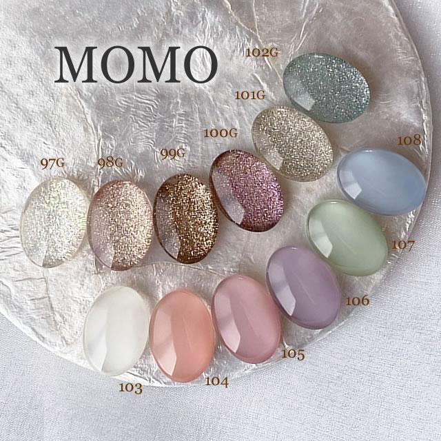 □カラージェル MOMO by nail for all 3g 97-108 《10個までメール便