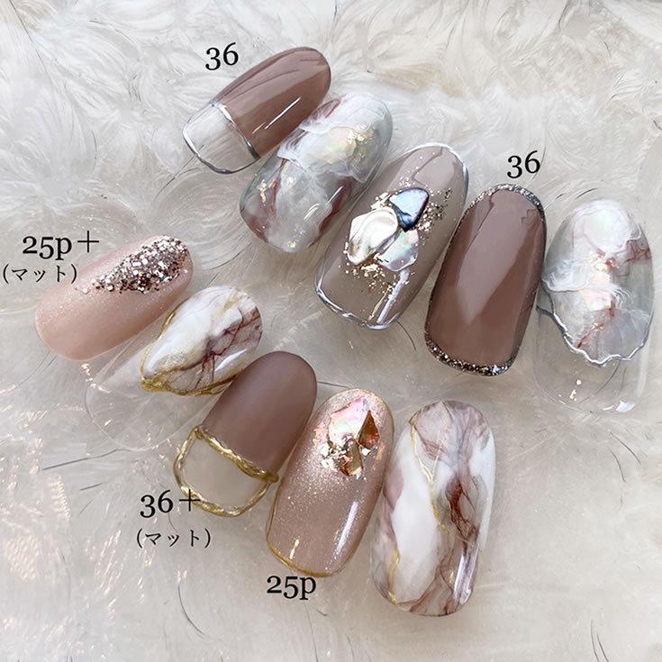 カラージェル MOMO by nail for all 3g 12色セット 25-36 : nail for