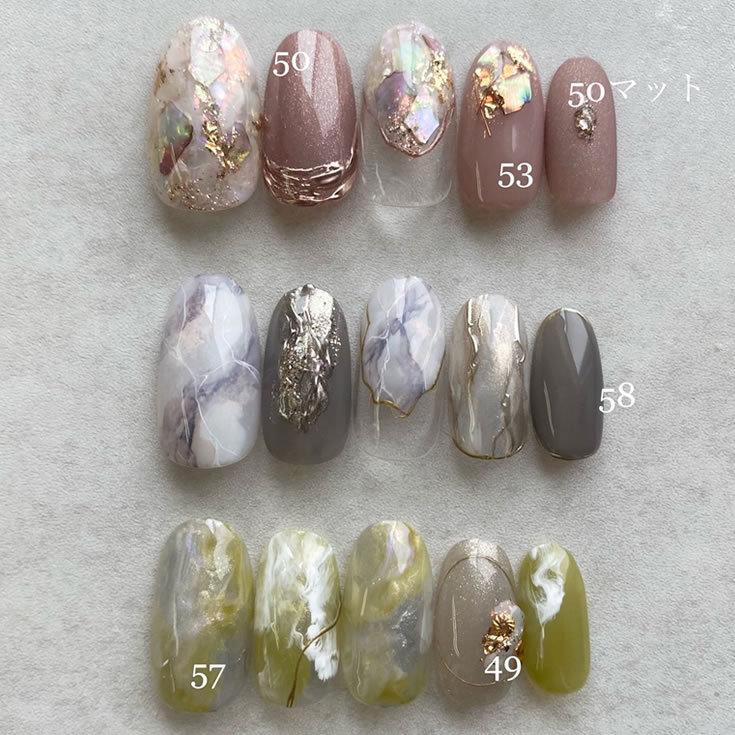 nail for all 公式 カラージェル MOMO by nail for all 3g 12色セット 49-60｜nailforall｜04