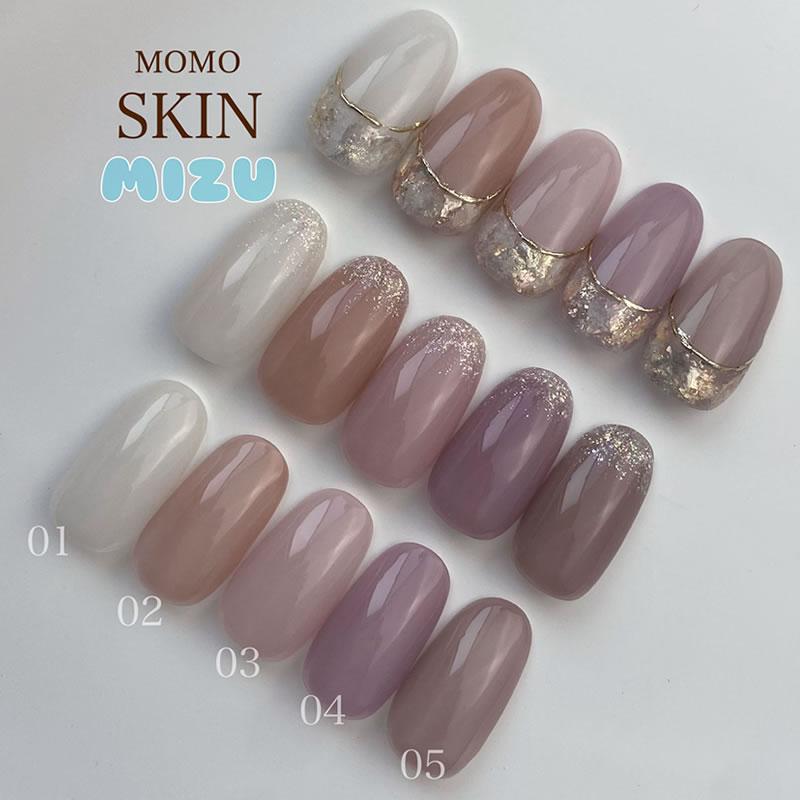 カラージェル SKIN MIZU-01 MOMO by nail for all 10g （スキンミズ01