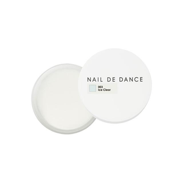 ［新品］特価‼️ネイルデダンスアクリルパウダー　アイスクリア003 検定用 ネイルデダンス パウダー 003 アイスクリア 20g《2個までメール便でも