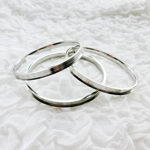 [１６本+オマケ１本]ブレスレット デコ グルーデコ クレイ まとめ売り 手作りジュエリー【グルー デコアクセサリーの土台】ステンレス