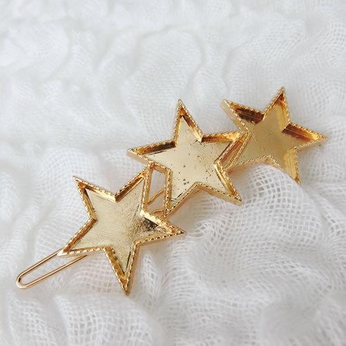☆ シャネル 星形ヘアピン 金色 ☆ CHANEL - 美品 シャネル ココマーク