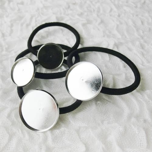 グルーデコ土台 デコ土台 へアゴム01 丸 ラウンド mm 25mm シルバー 合金素材 手作りアクセサリー メール便ok Dg Hg01 Nailicious ネイリシャス 通販 Yahoo ショッピング