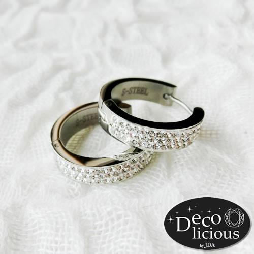 グルーデコ土台 フープ ピアス6 円 丸 シルバー ピンクゴールド