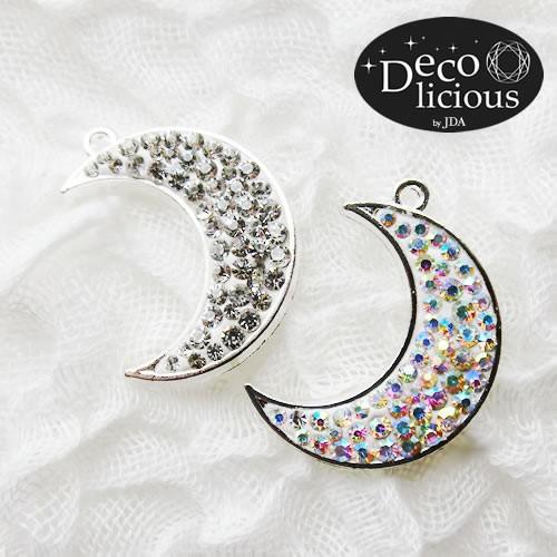 グルーデコ土台 デコ土台 ペンダントトップ・ヘッド18 三日月