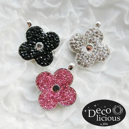 グルーデコ土台 デコ土台 シルバーペンダントトップ・ヘッド23 両面