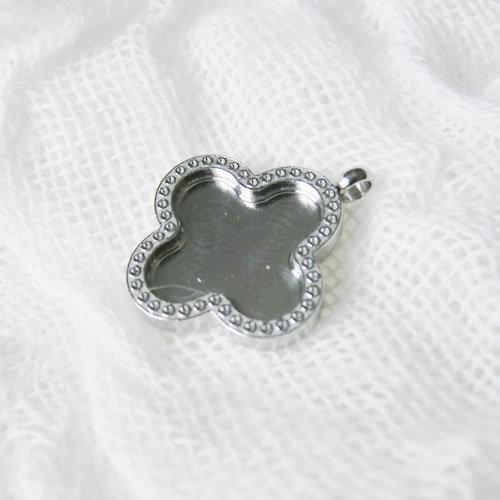 グルーデコ土台 シルバーペンダントトップ・ヘッド・チャーム 35