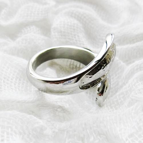 グルーデコ土台 ステンレスリング33 指輪 フリーアームリング