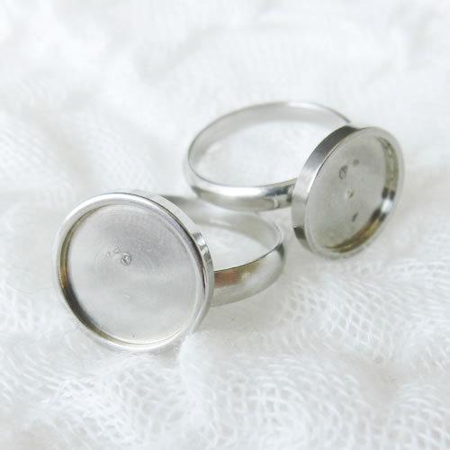 グルーデコ リング土台 ラウンドタイプ 幅広約5mm 【公式通販】