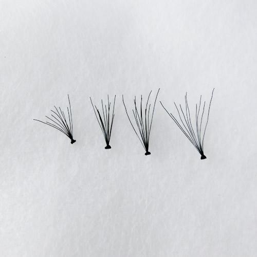 メール便OK】 まつげエクステ フレア 束 バラタイプ 8mm/10mm/12mm